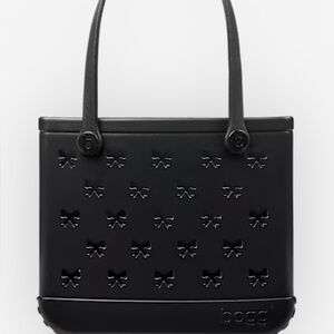 NWT BLACK BOWS BABY BOGG BAG